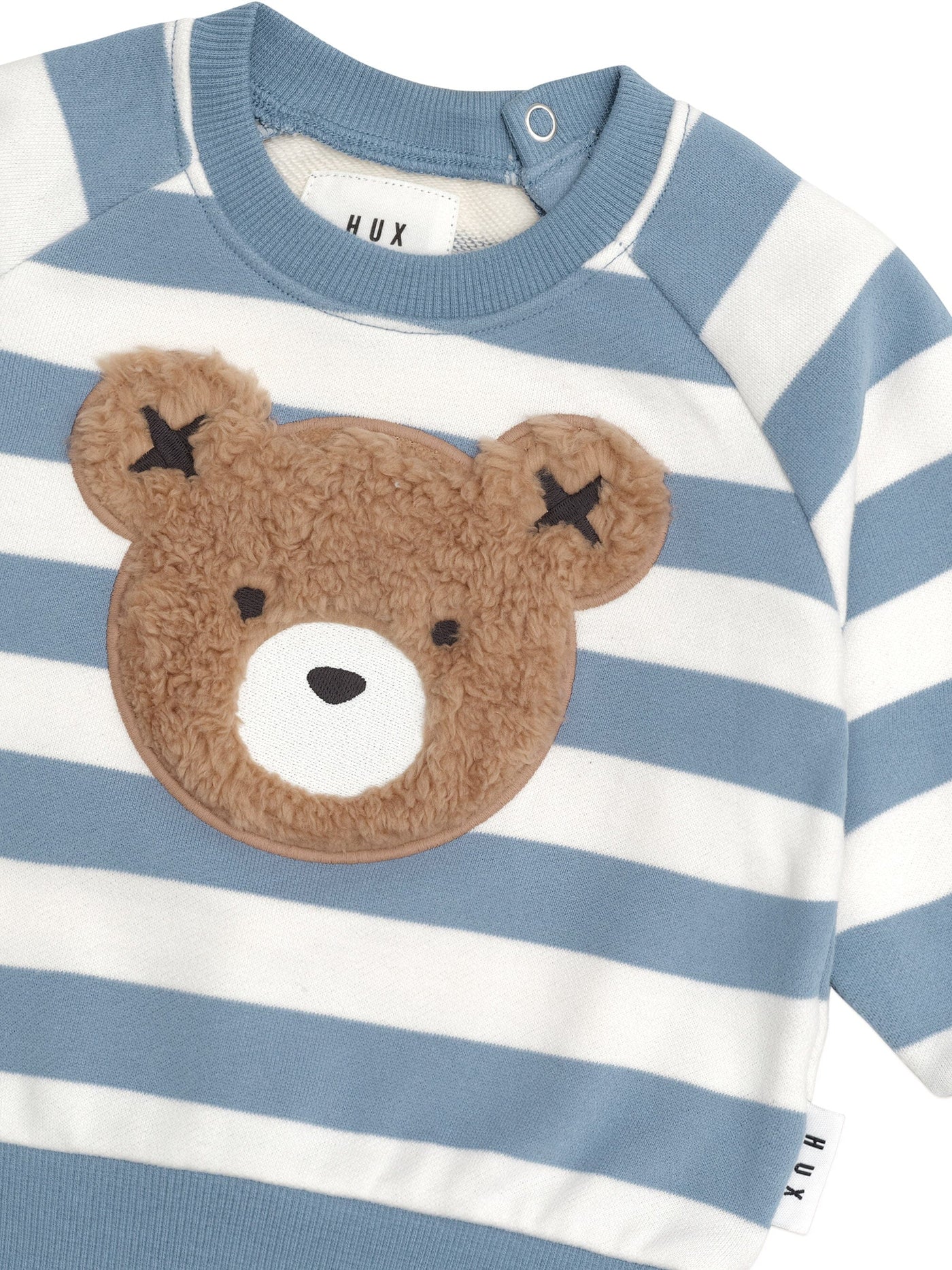 Huxbaby - Furry Hux Stripe Sweatshirt - HB3020S24 Jumper Huxbaby 