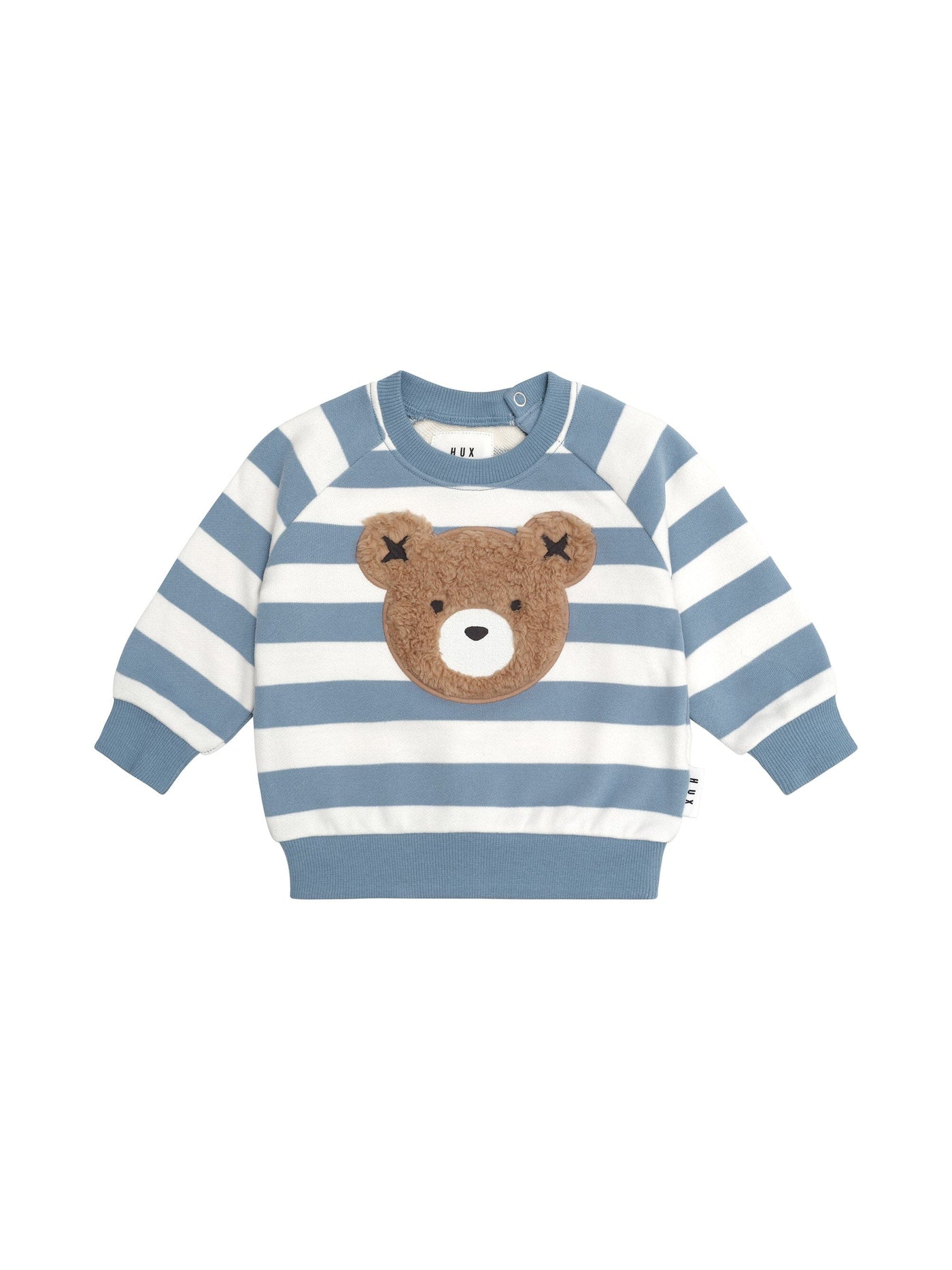 Huxbaby - Furry Hux Stripe Sweatshirt - HB3020S24 Jumper Huxbaby 