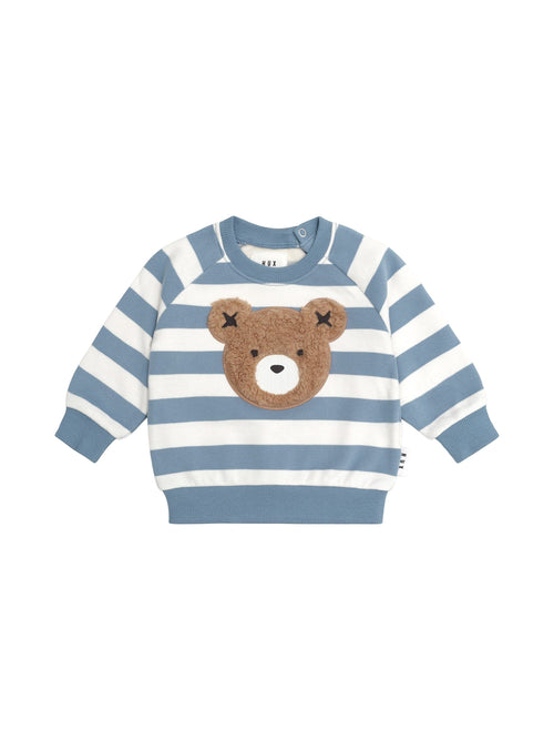 Huxbaby - Furry Hux Stripe Sweatshirt - HB3020S24