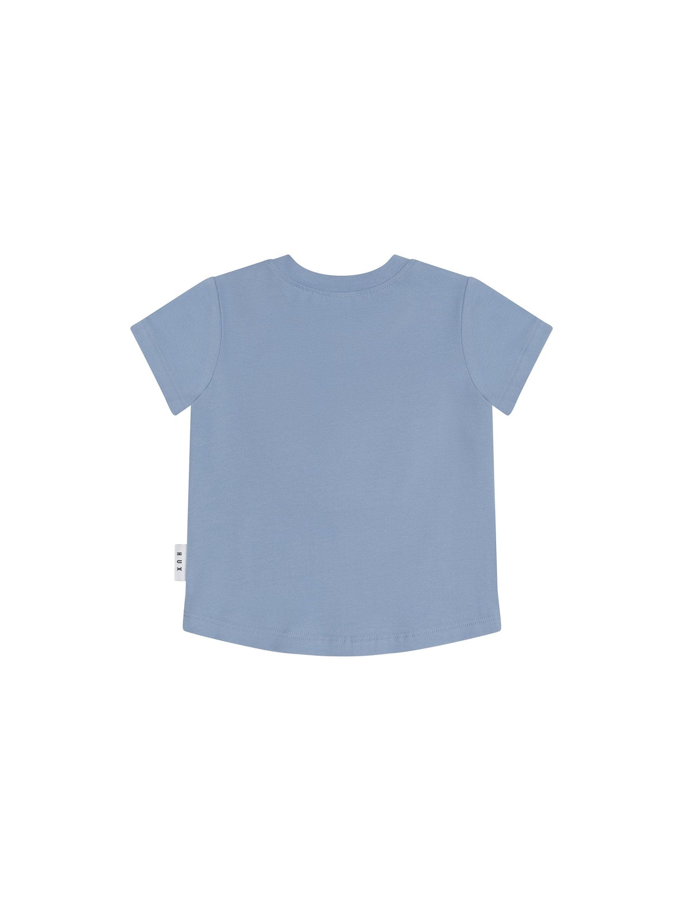 Huxbaby - Furry Hux T-Shirt Cornflower - HB2027S24 Short Sleeve T-Shirt Huxbaby 