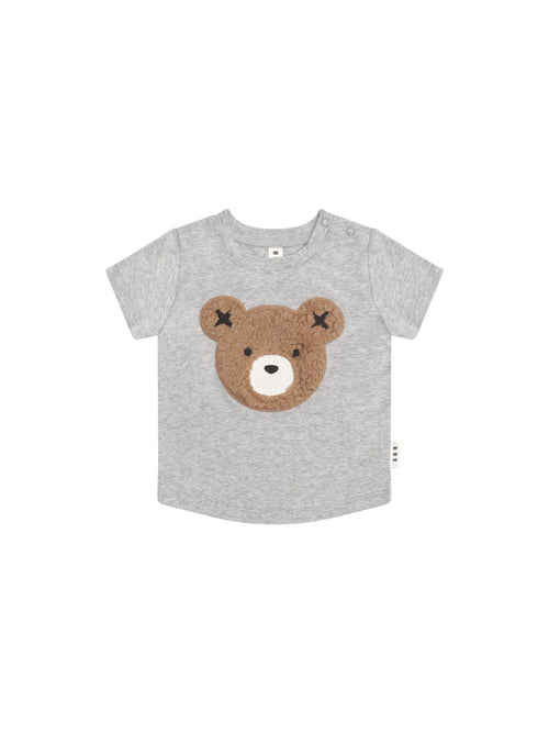 Huxbaby - Furry Hux T-Shirt Grey Marle - HB2029S24