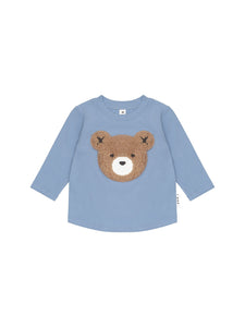 Huxbaby - Furry Hux Top Cornflower - HB2022S24