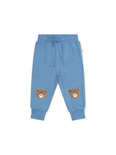 Huxbaby - Furry Hux Track Pant Bright Blue - HB6019S24 Trackpants Huxbaby 