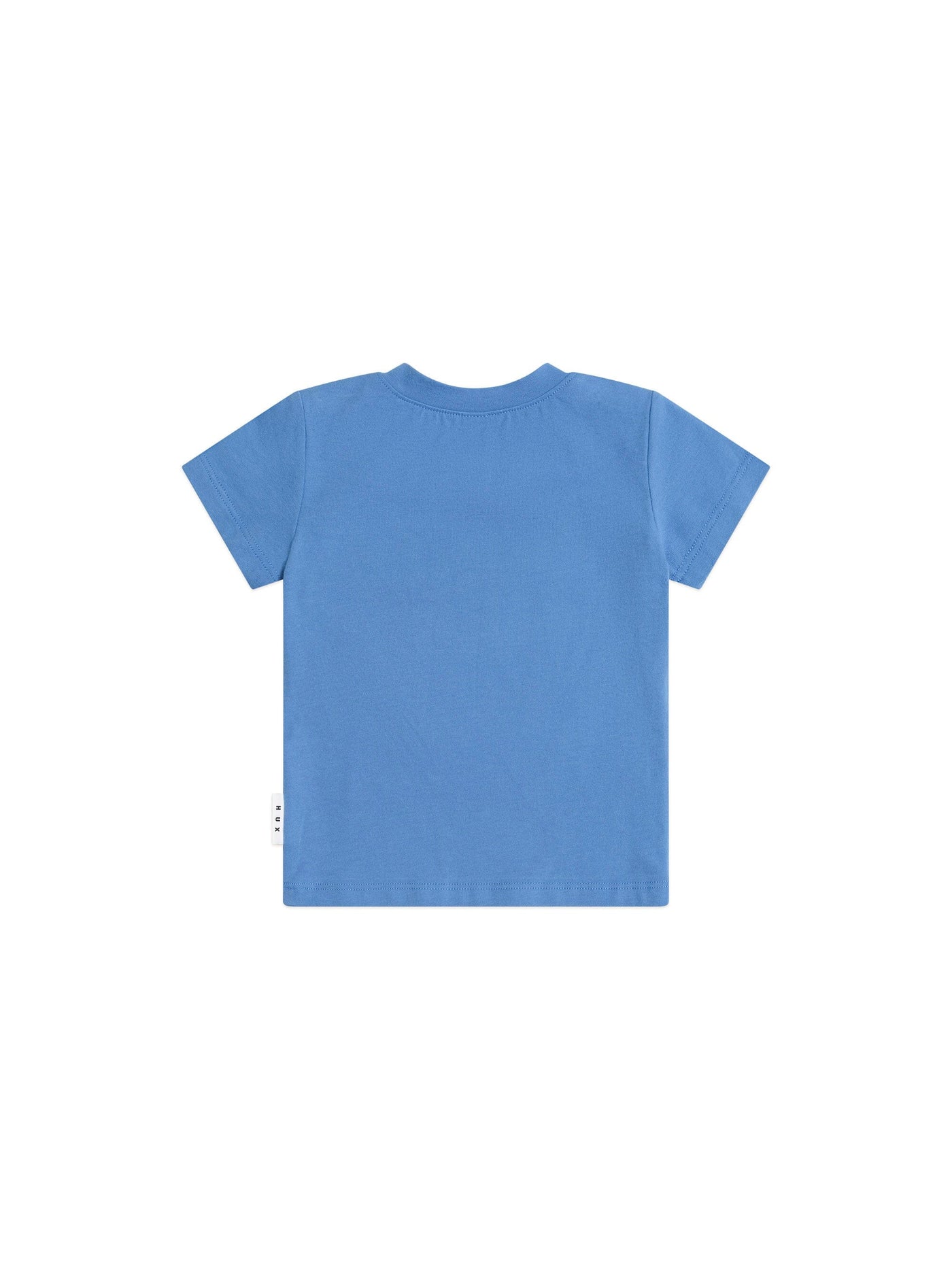 Huxbaby - Furry Huxbear Marine Blue Tee - HB2116S25 Short Sleeve T-Shirt Huxbaby 