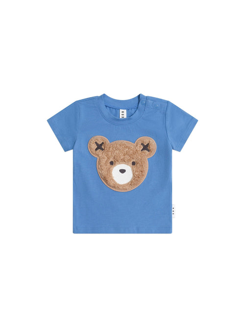 Huxbaby - Furry Huxbear Marine Blue Tee - HB2116S25