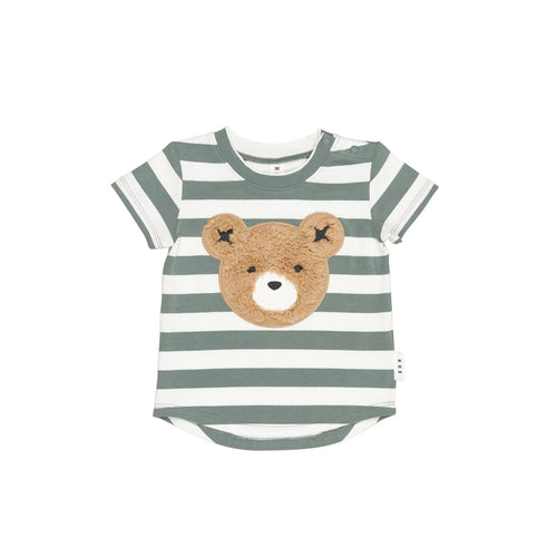 Huxbaby - Furry Huxbear Stripe T-Shirt - HB2123W24