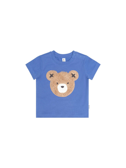 Huxbaby - Furry Huxbear Tee | Cobalt