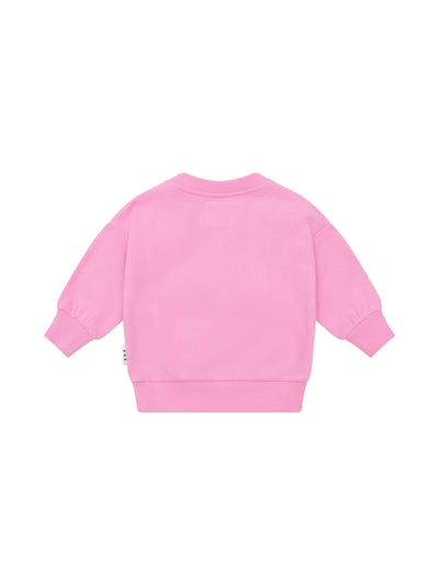 Huxbaby - Fuschia Furry Huxbear Sweatshirt - HB3225W25 Jumper Huxbaby 