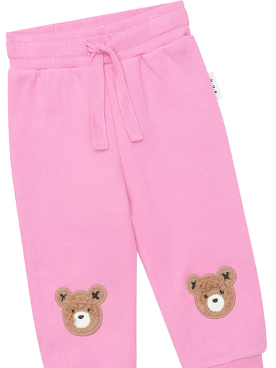 Huxbaby - Fuschia Furry Huxbear Track Pant - HB6258W25 Trackpants Huxbaby 