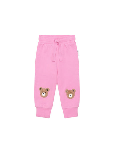 Huxbaby - Fuschia Furry Huxbear Track Pant - HB6258W25 Trackpants Huxbaby 