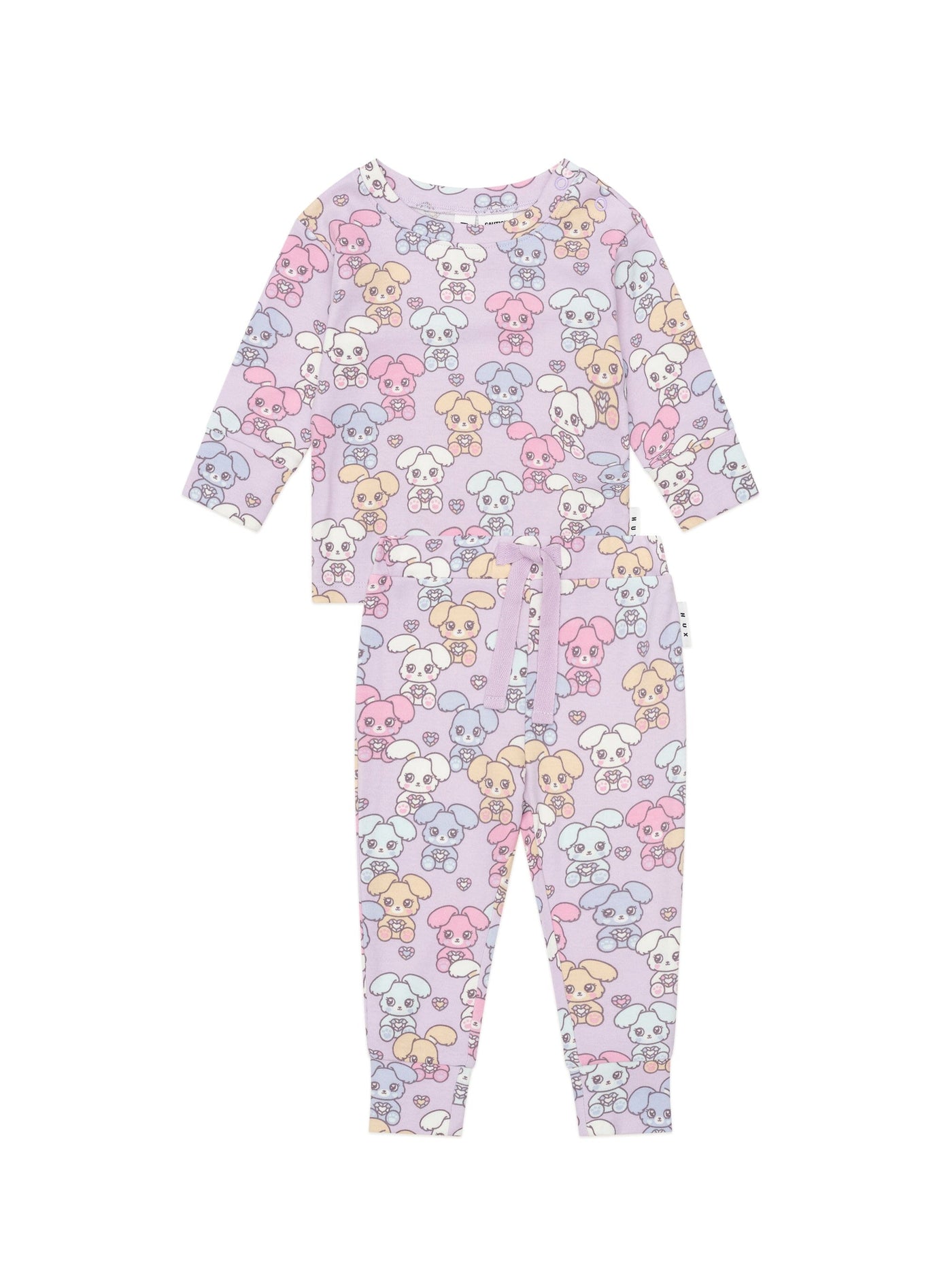 Huxbaby - Gem Bunny Sleep Set - HB9132W25 Long Sleeve Pyjamas Huxbaby 