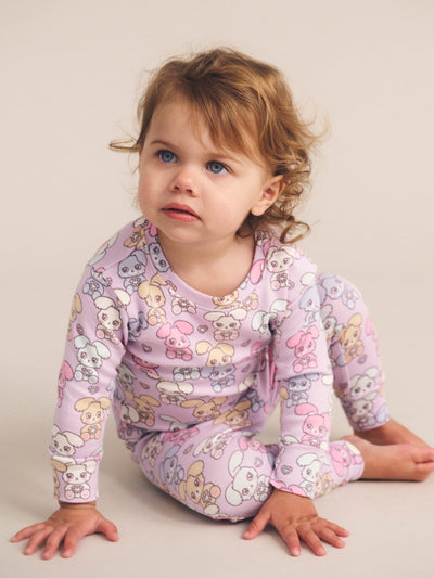 Huxbaby - Gem Bunny Sleep Set - HB9132W25 Long Sleeve Pyjamas Huxbaby 