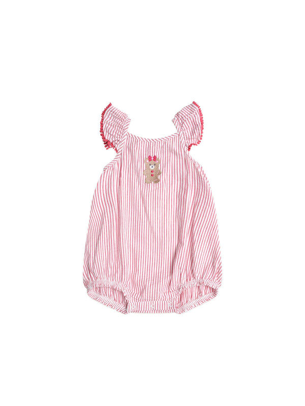 Huxbaby - Gingerbread Frill Playsuit - HB0303S25 Playsuit Huxbaby 
