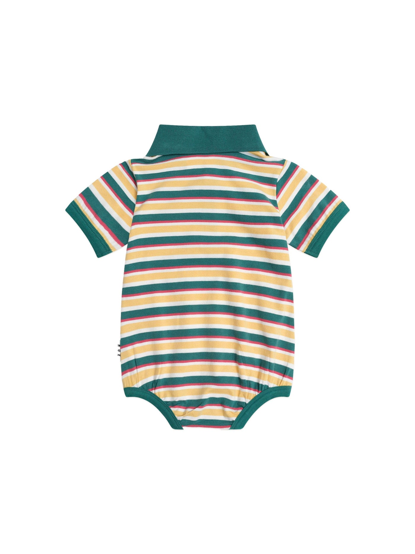 Huxbaby - Gingerbread Preppy Polo Romper - HB0306S25 Romper Huxbaby 