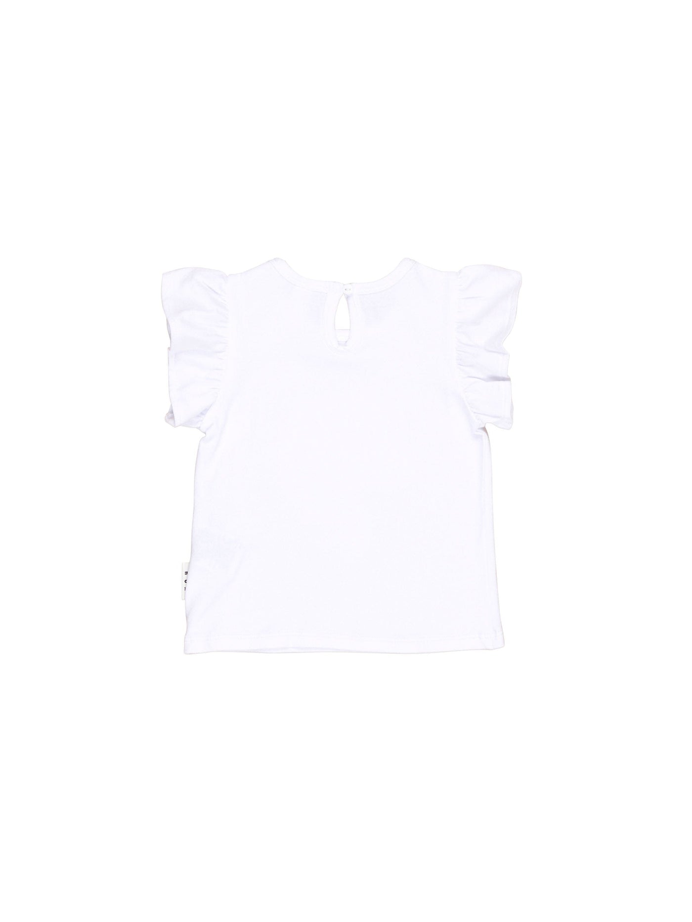 Huxbaby - Glitter Caticorn Frill T-Shirt - HB2193W24 Short Sleeve T-Shirt Huxbaby 