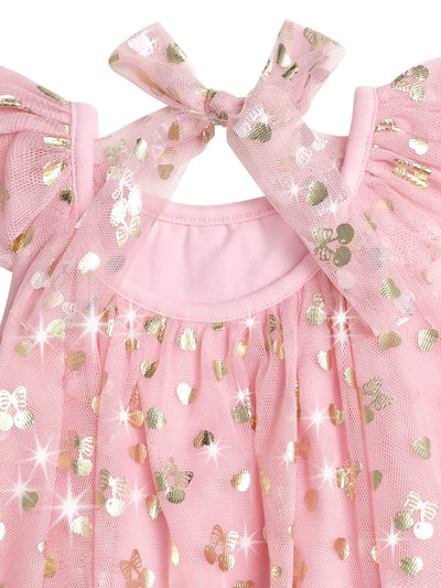 Huxbaby - Golden Cherries Princess Tulle Dress - HB1318S25 Tutu Dress Huxbaby 