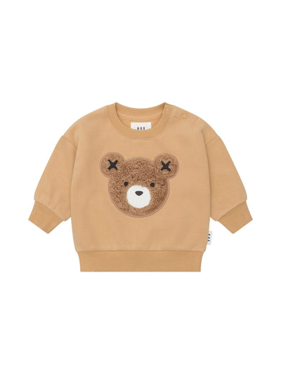 Huxbaby - Honey Furry Huxbear Sweatshirt - HB3067W25 Jumper Huxbaby 