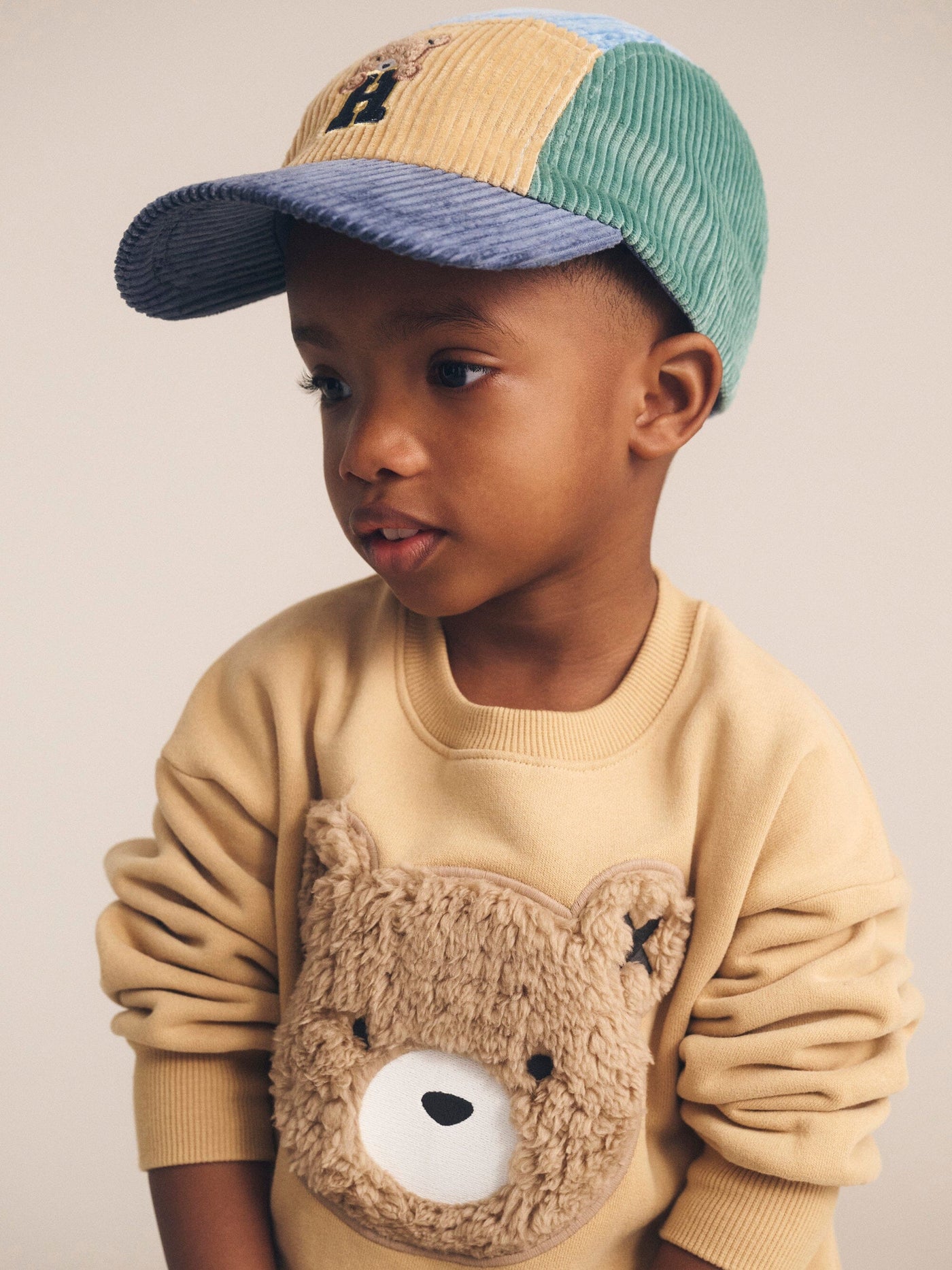 Huxbaby - Honey Furry Huxbear Sweatshirt - HB3067W25 Jumper Huxbaby 