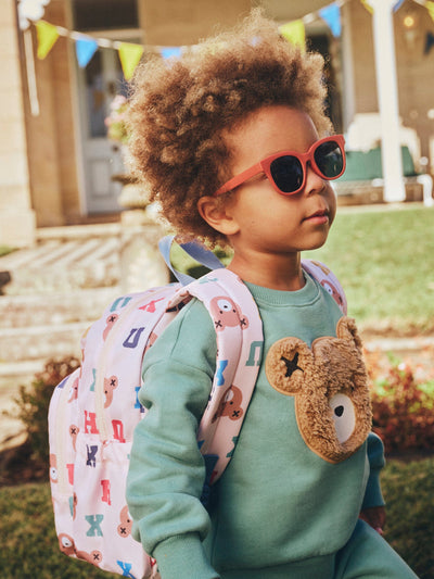 Huxbaby - Hux Alphabet Backpack - HB8054W25 Backpacks Huxbaby 