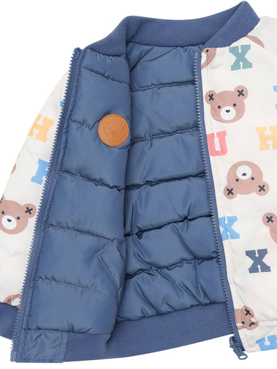 Huxbaby - Hux Alphabet Reversible Bomber - HB4009W25 Jacket Huxbaby 