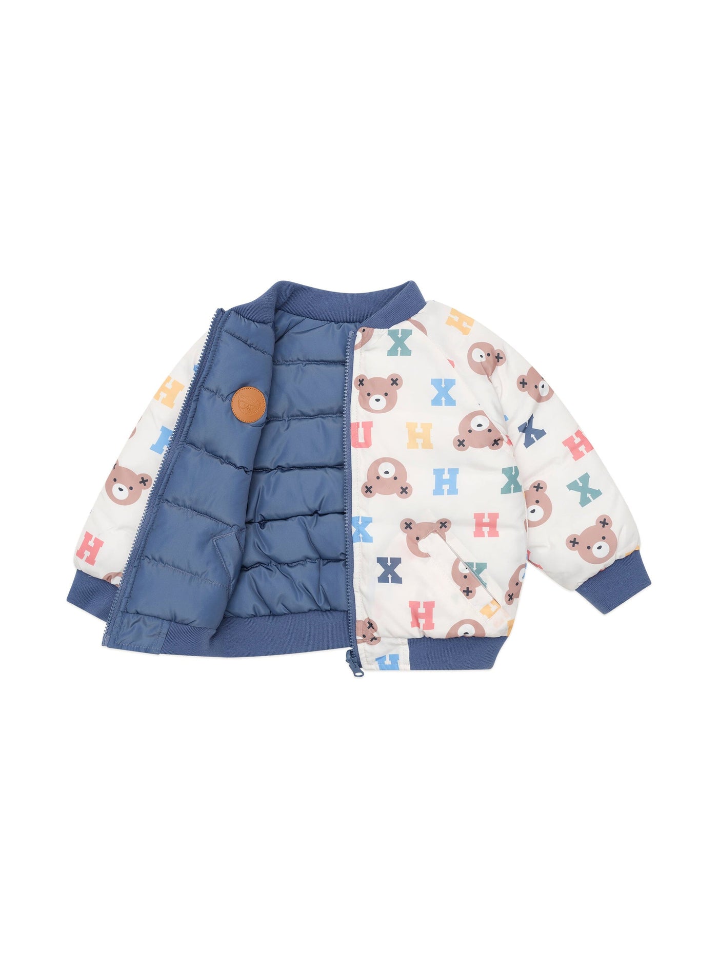 Huxbaby - Hux Alphabet Reversible Bomber - HB4009W25 Jacket Huxbaby 