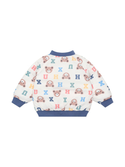 Huxbaby - Hux Alphabet Reversible Bomber - HB4009W25 Jacket Huxbaby 