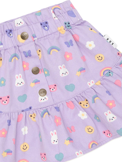 Huxbaby - Hux Emoji Frill Skirt - HB1202W25 Skirts Huxbaby 