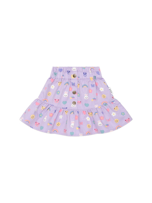 Huxbaby - Hux Emoji Frill Skirt - HB1202W25