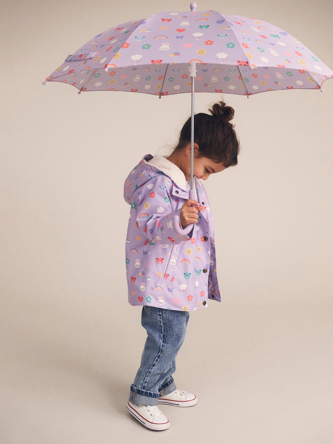 Huxbaby - Hux Emoji Raincoat - HB4155W25 Raincoat Huxbaby 