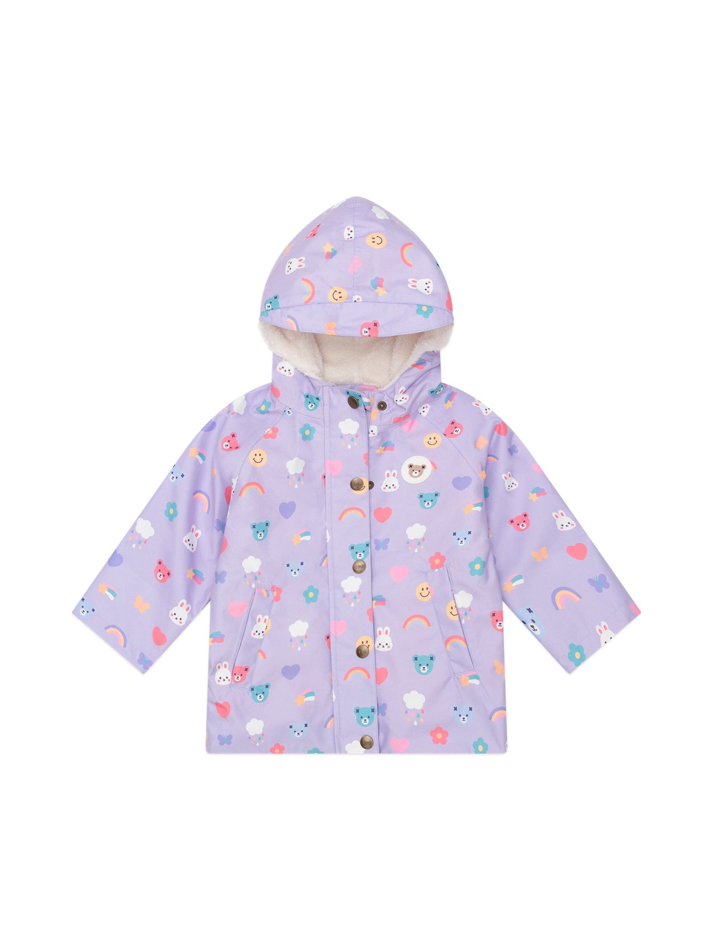 Huxbaby - Hux Emoji Raincoat - HB4155W25 Raincoat Huxbaby 