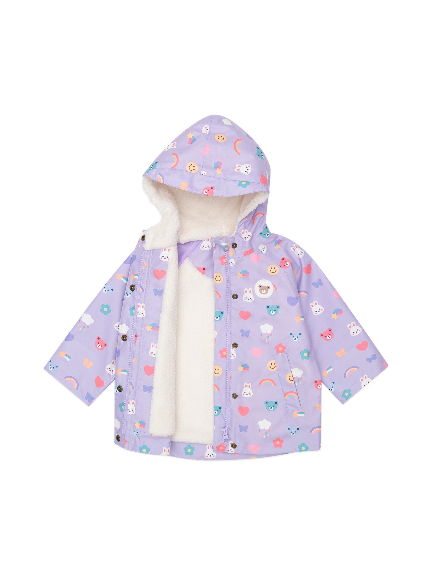 Huxbaby - Hux Emoji Raincoat - HB4155W25 Raincoat Huxbaby 