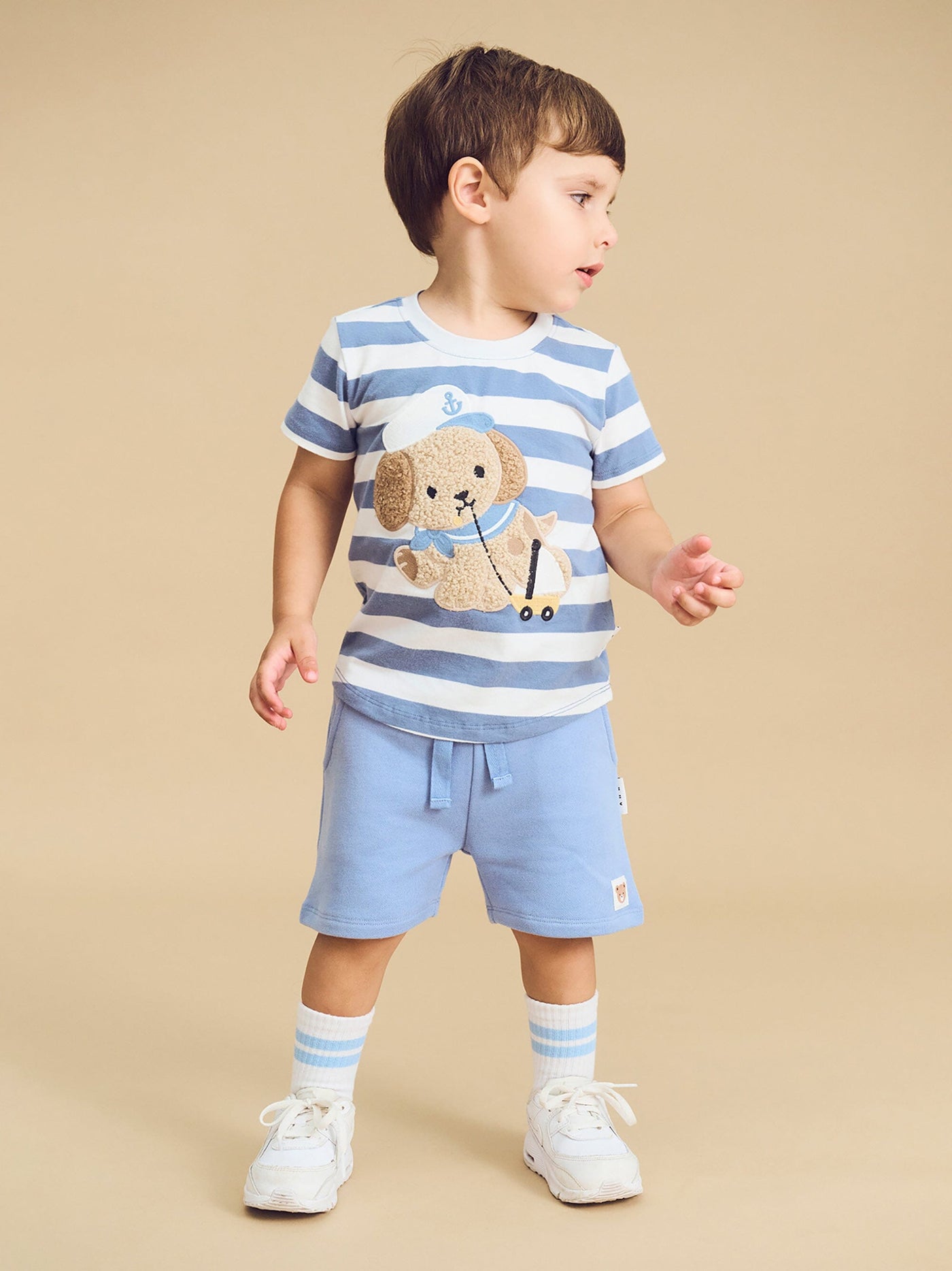 Huxbaby - Hux Shorts Cornflower - HB6253S24 Shorts Huxbaby 