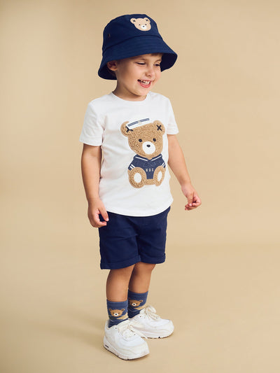 Huxbaby - Huxbear Bucket Hat - HB8011S24 Hats Huxbaby 