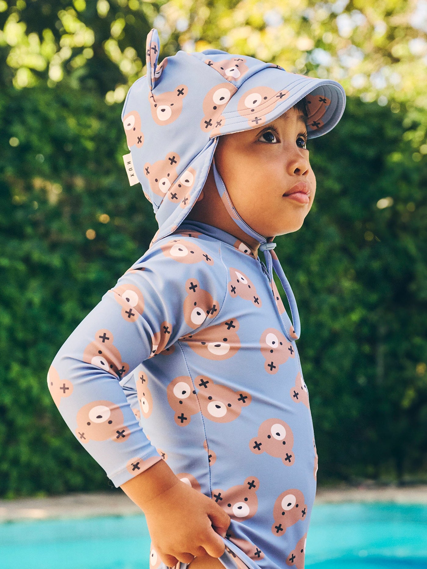 Huxbaby - Huxbear Swim Hat - HB7193S24 Swim Hats Huxbaby 