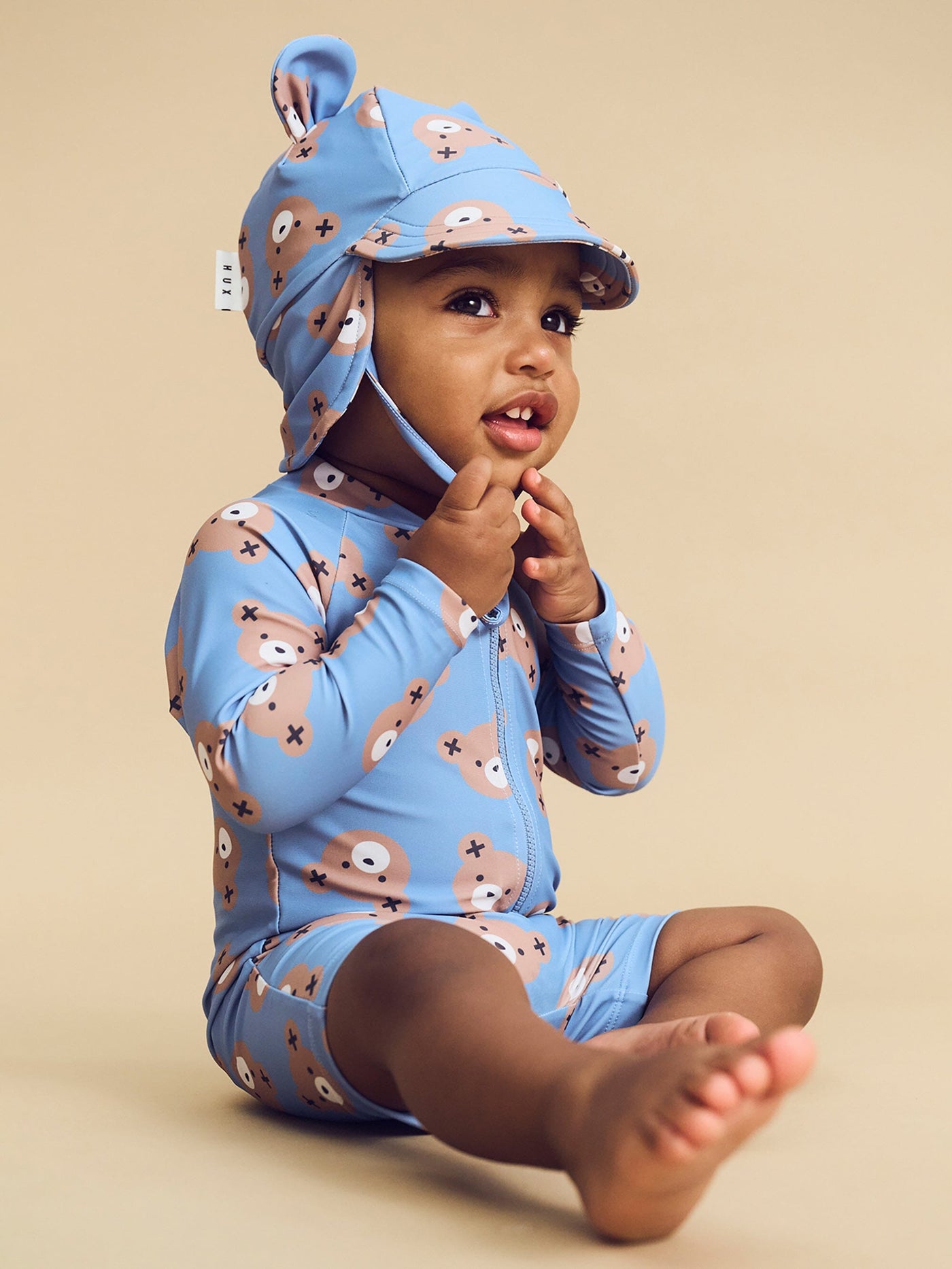 Huxbaby - Huxbear Swim Hat - HB7193S24 Swim Hats Huxbaby 