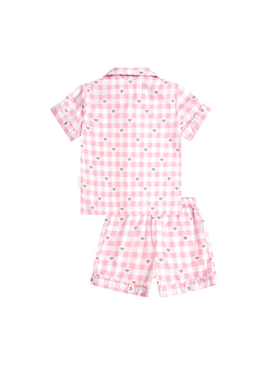 Huxbaby - Huxette Check PJs - HB9174S25 Short Sleeve Pyjamas Huxbaby 