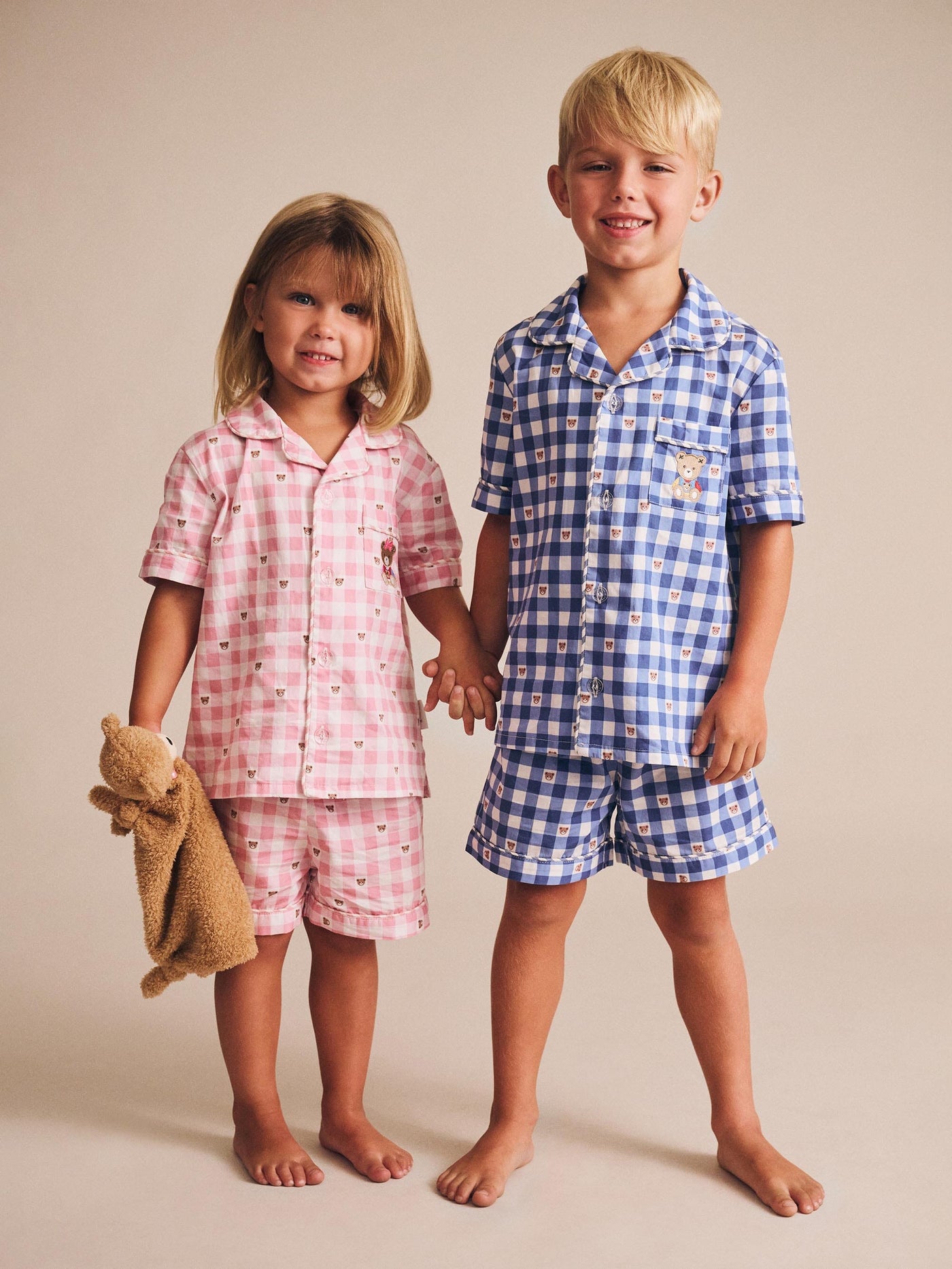 Huxbaby - Huxette Check PJs - HB9174S25 Short Sleeve Pyjamas Huxbaby 