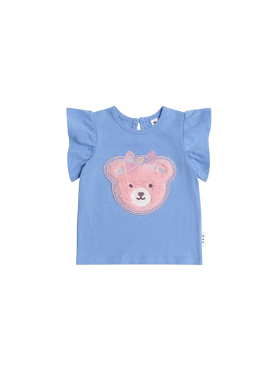 Huxbaby - Huxette Sparkle Frill Tee - HB2099S25 Short Sleeve T-Shirt Huxbaby 