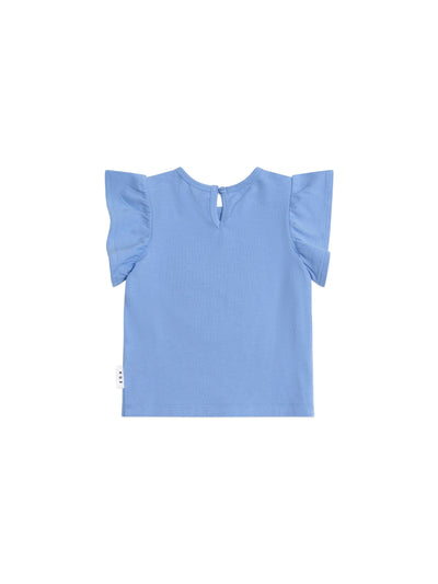 Huxbaby - Huxette Sparkle Frill Tee - HB2099S25 Short Sleeve T-Shirt Huxbaby 