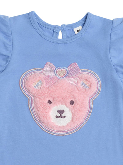 Huxbaby - Huxette Sparkle Frill Tee - HB2099S25 Short Sleeve T-Shirt Huxbaby 