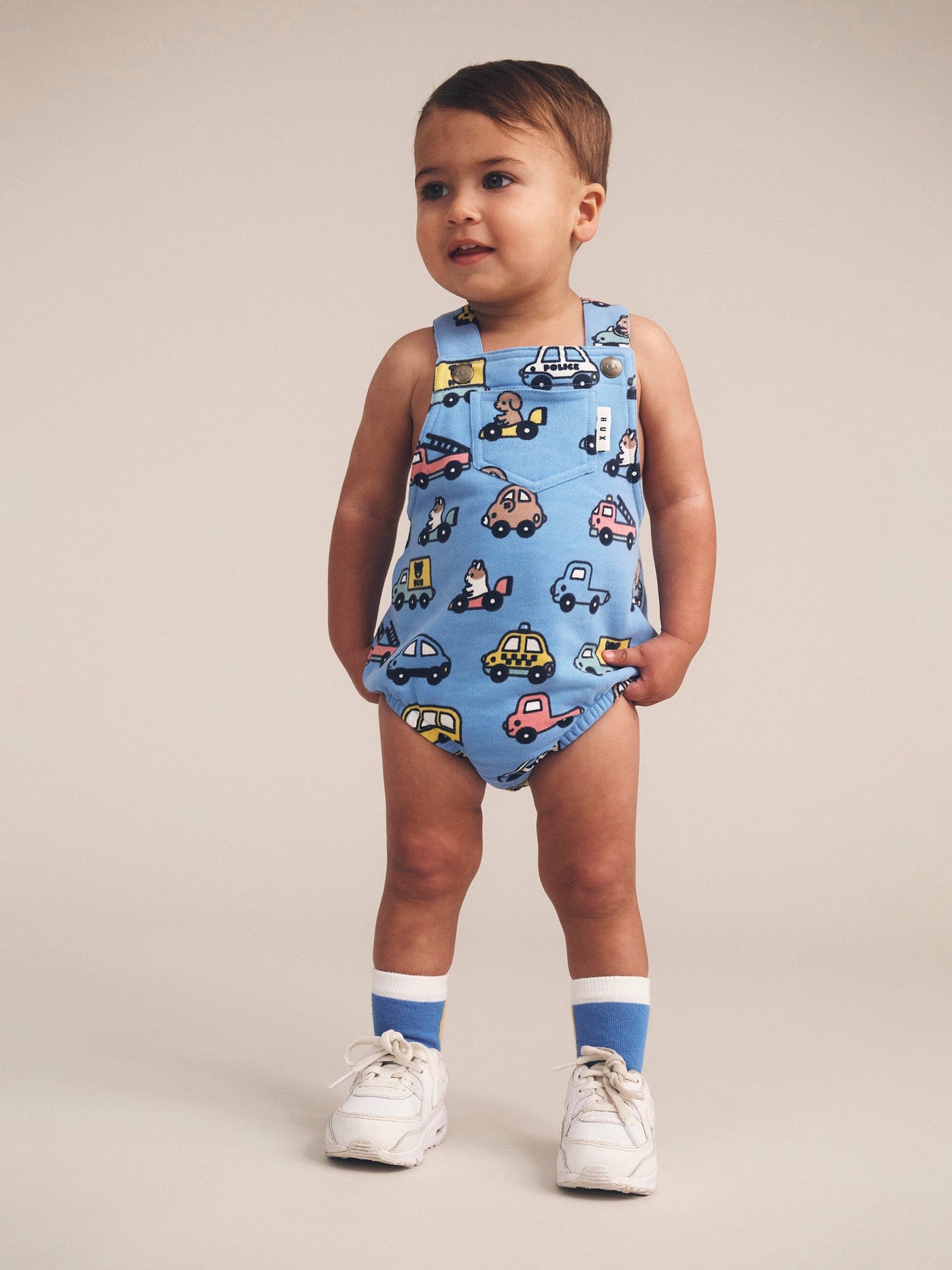 Huxbaby - Huxmobile Onesie - HB0065W25 Overalls Huxbaby 