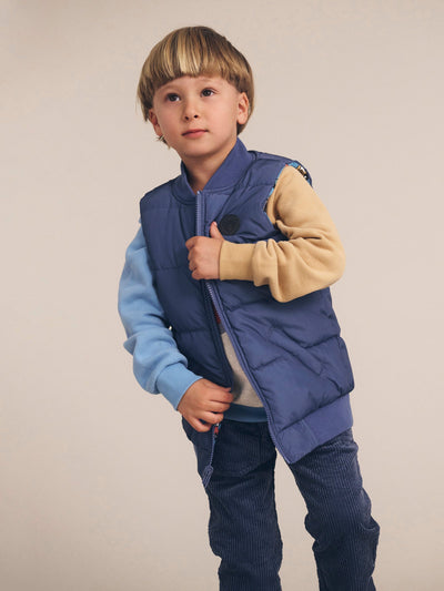 Huxbaby - Huxmobile Reversible Puffer Vest - HB4011W25 Vest Huxbaby 