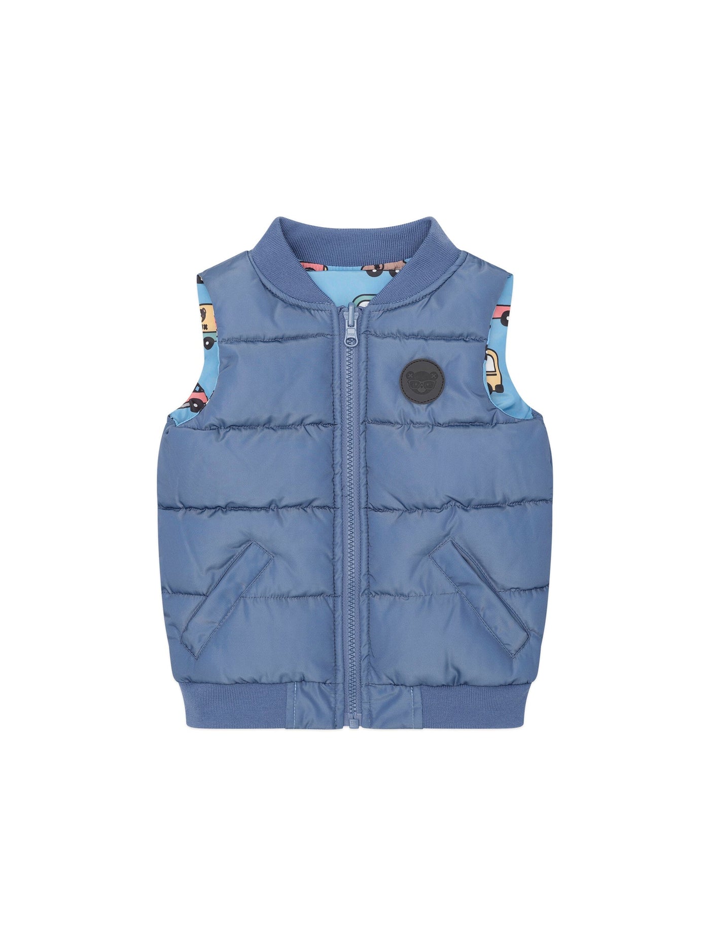 Huxbaby - Huxmobile Reversible Puffer Vest - HB4011W25 Vest Huxbaby 