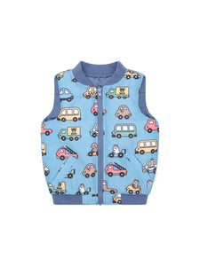 Huxbaby - Huxmobile Reversible Puffer Vest - HB4011W25