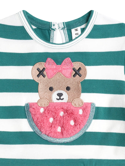 Huxbaby - I Carried a Watermelon Dress - HB1362S25 Short Sleeve Dress Huxbaby 