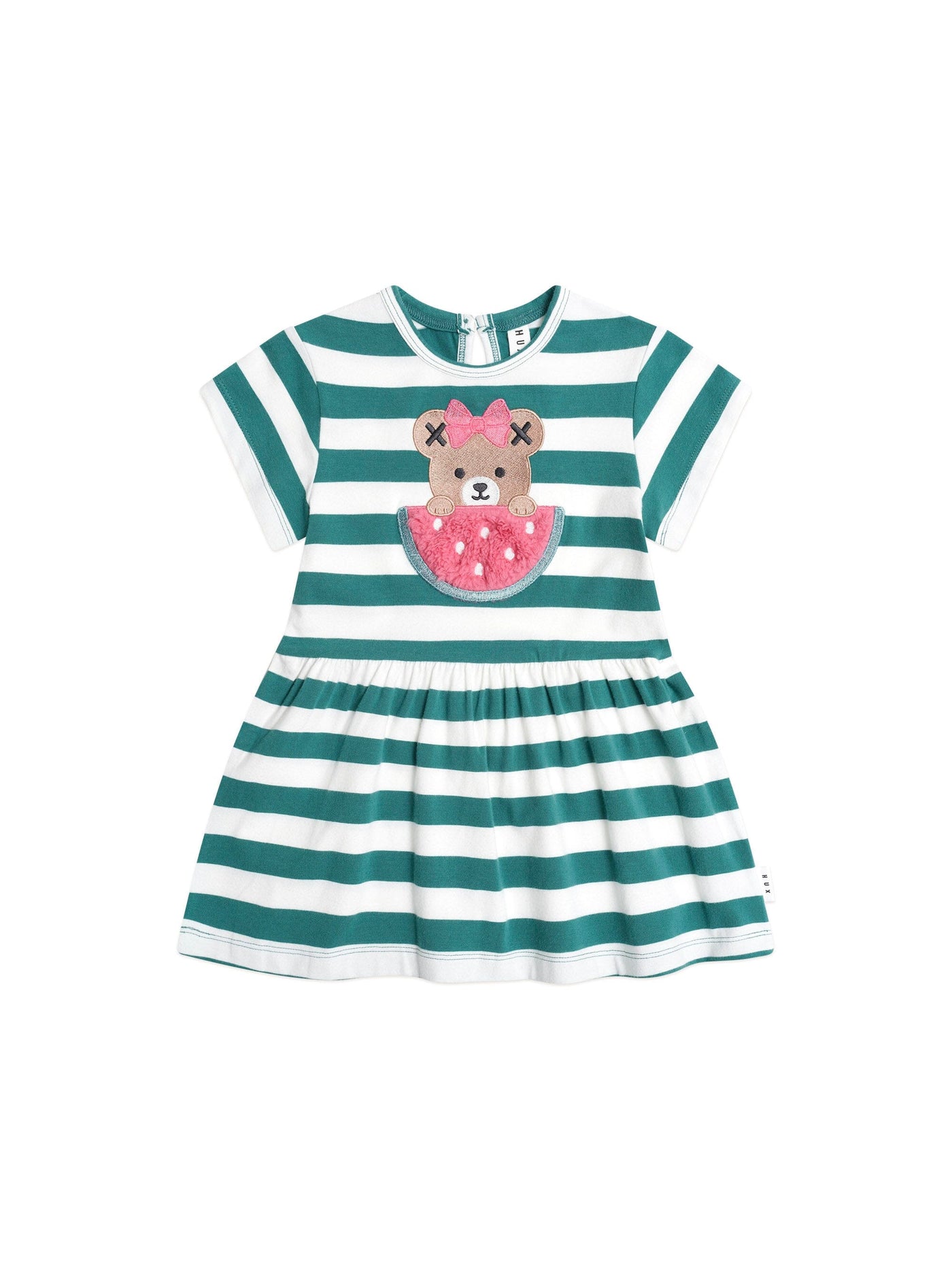 Huxbaby - I Carried a Watermelon Dress - HB1362S25 Short Sleeve Dress Huxbaby 