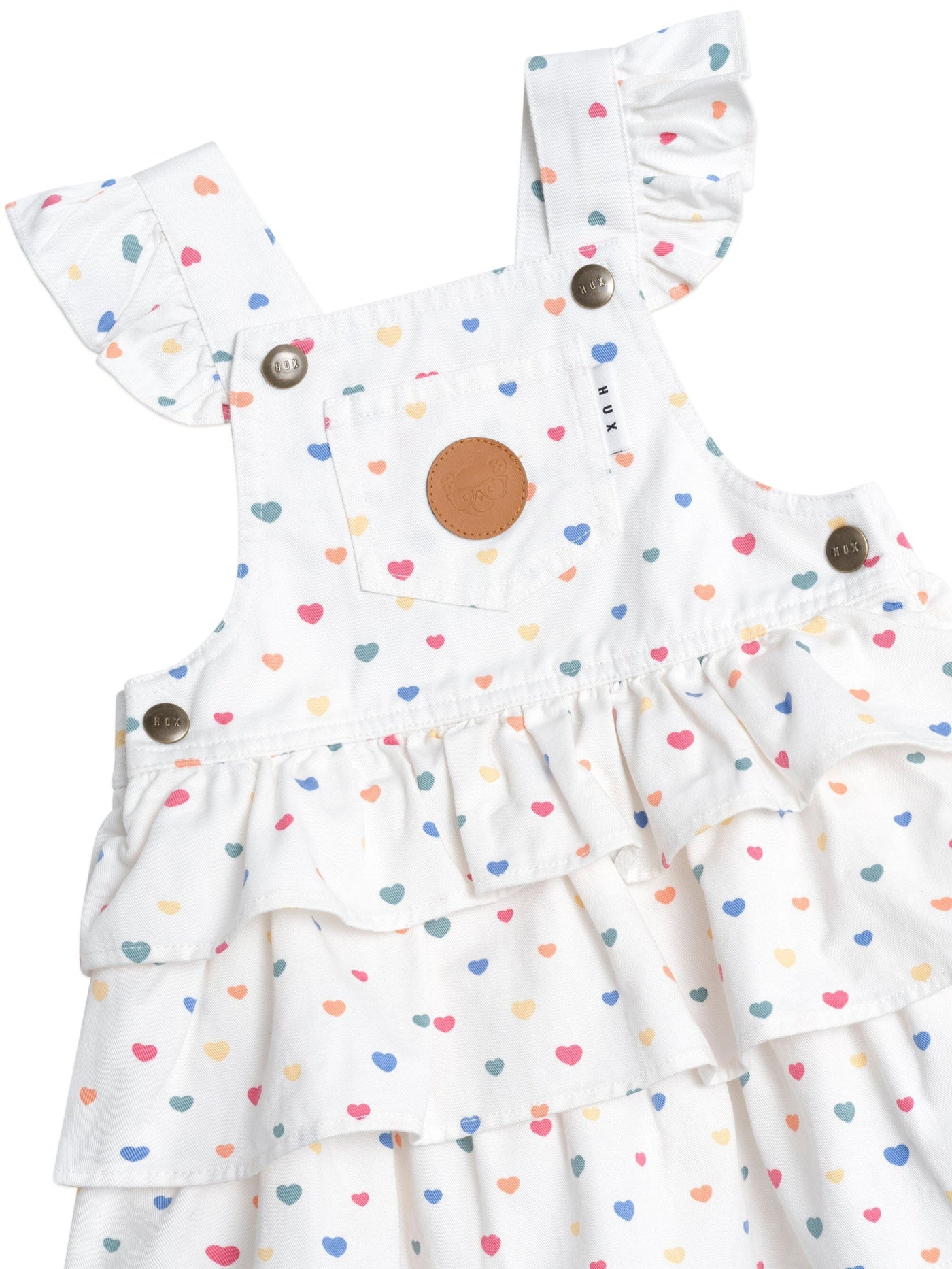Huxbaby - I Heart Cake Pinafore Dress - HB1040S25 Sleeveless Dress Huxbaby 