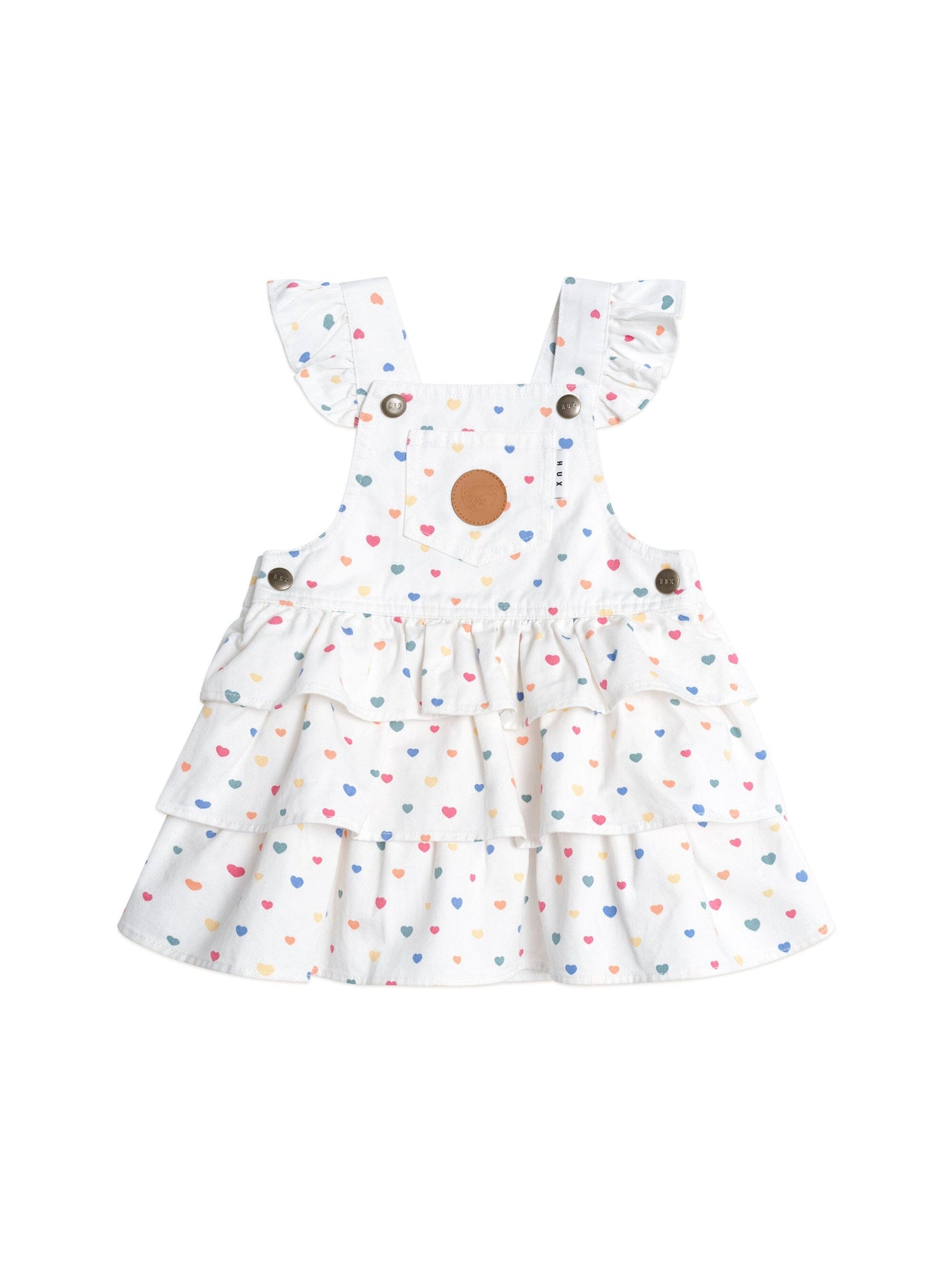 Huxbaby - I Heart Cake Pinafore Dress - HB1040S25 Sleeveless Dress Huxbaby 