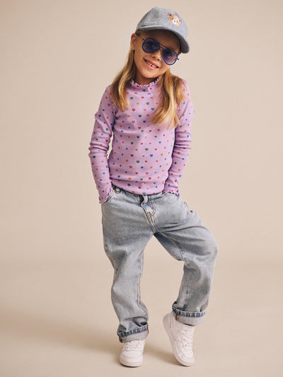 Huxbaby - I Heart Cake Rib Skivvy - HB2104S25 Long Sleeve Top Huxbaby 