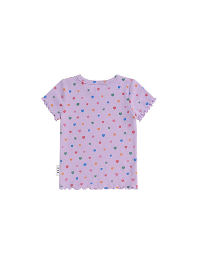Huxbaby - I Heart Cake Rib Tee - HB2088S25 Short Sleeve T-Shirt Huxbaby 